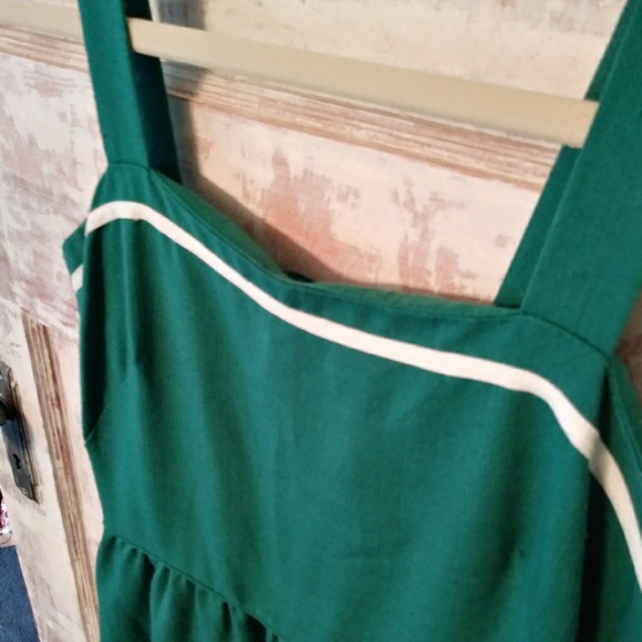 Vintage Kelly Green Dress - Picture 3 of 5